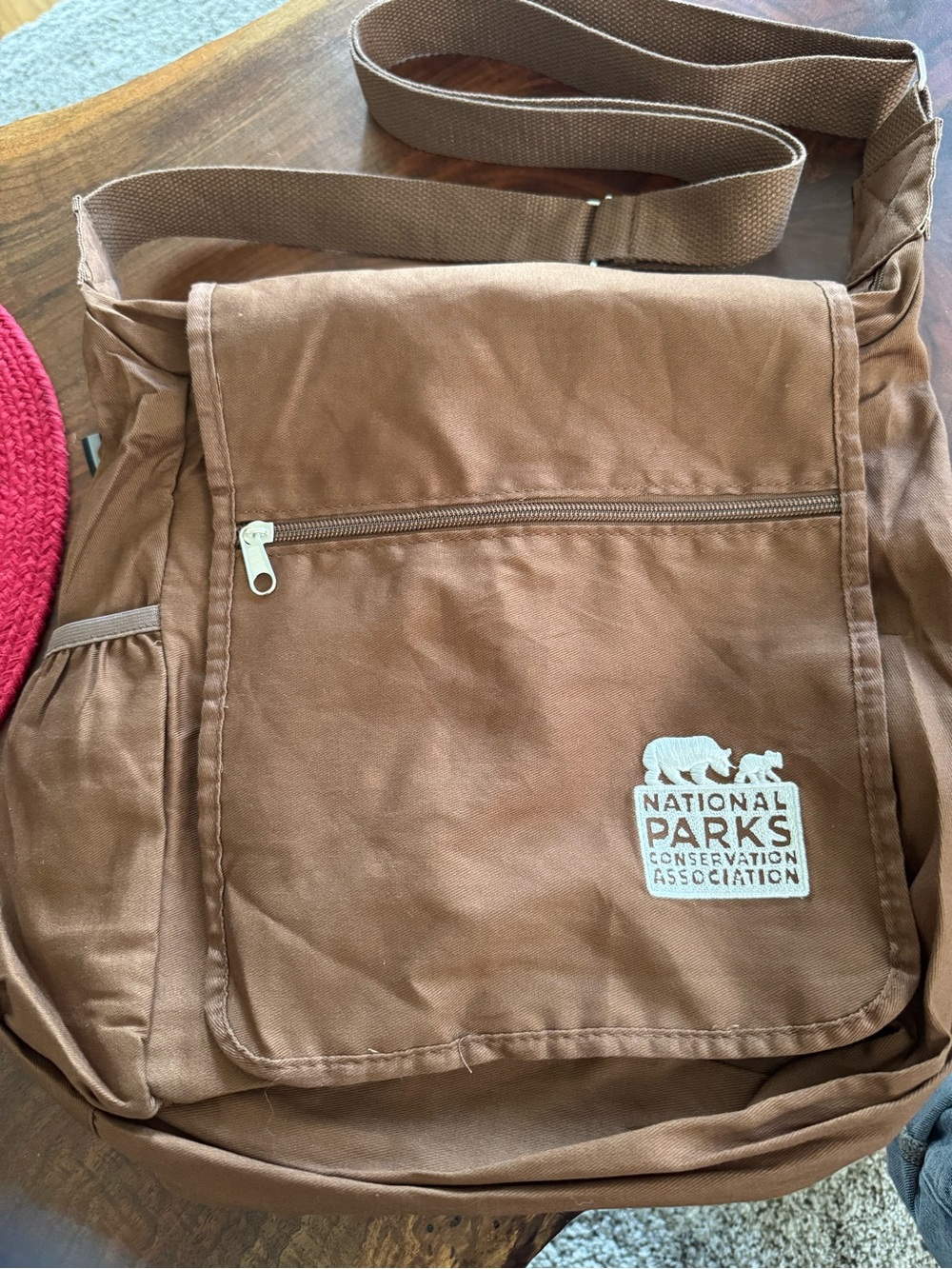 National Parks Conservation Canvas Messenger Bag